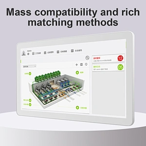 10.1 inch window Mini Touchscreen pc Wall Hanging touch all in one computer
