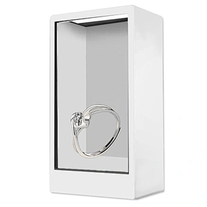 small size 22 inch white fashion smart transparent LCD screen case