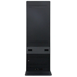 50 inch building floor standing indoor LCD full color kiosk displays digital signage