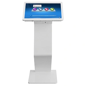 21.5 Inch Shopping Mall Indoor Kiosk Capacitive Touch Screen interactive Kiosk