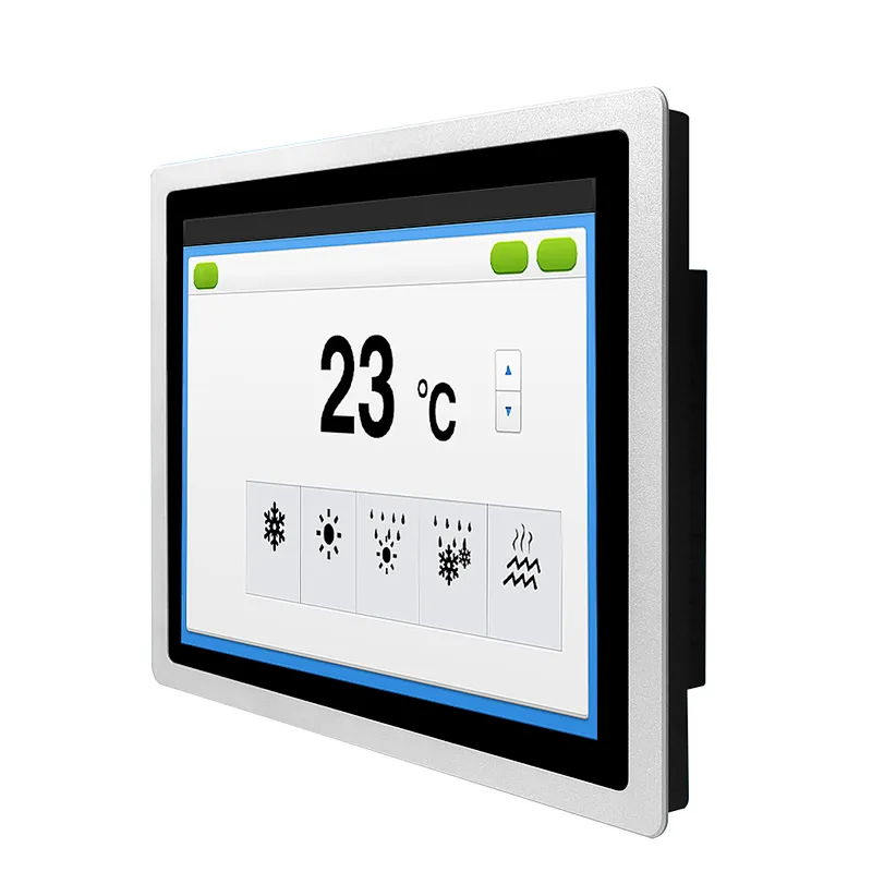 7 inch lcd industrial all in one panel PC kiosk touch display LCD screen computer HMI PLC all in one pc