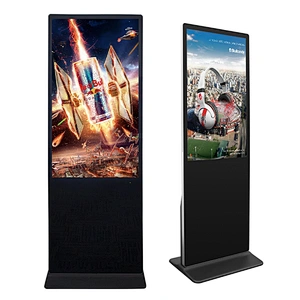 Freetsanding LCD Ad Display Board Digital Signage Totems HD Advertising Screen