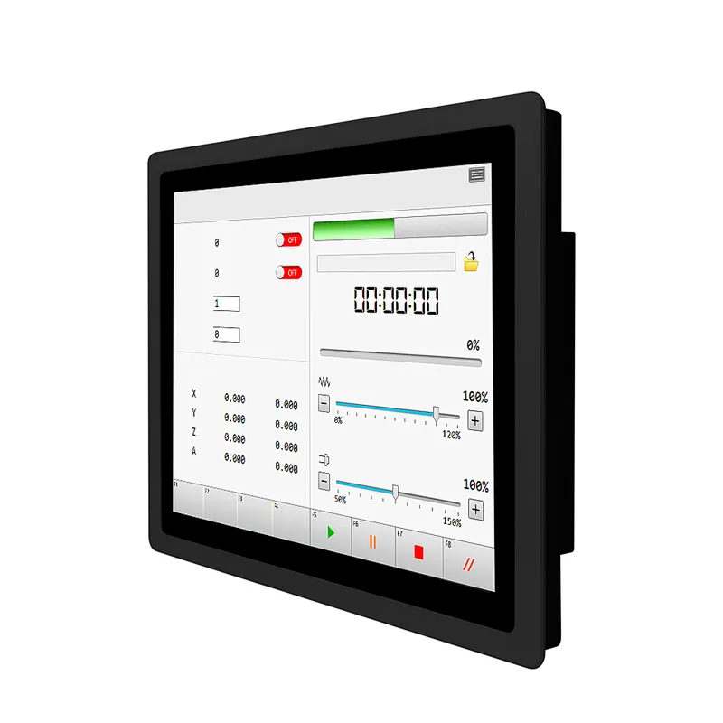 7 inch lcd industrial all in one panel PC kiosk touch display LCD screen computer HMI PLC all in one pc