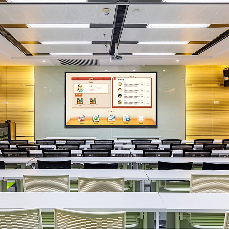 55 Inch Capacitive Conference Design Electronetic touch screen All-in-one Interactive Smart Whiteboard