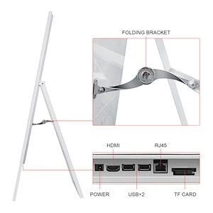 High Resolution Shopping Center Lcd Ad Retail Advertising Display Monitor Digital Signage Totem