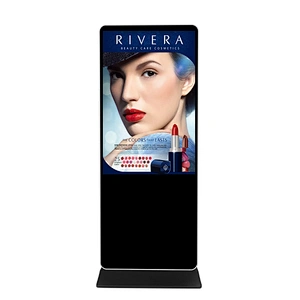 free standing infrared touch screen android interactive advertising player