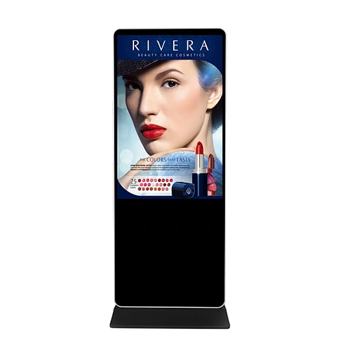 free standing infrared touch screen android interactive advertising player