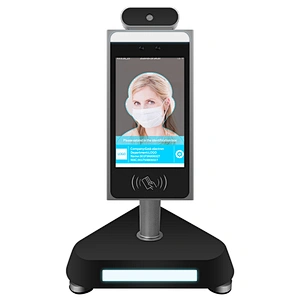 High performance ISO9001, SGS, TUV non-contact access control face recognition door lock ai thermal camera