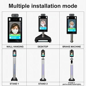 Module Ip Intelligent Measuring Machine Android Integrated Door Access Control Kiosk Face Recognition temperature camera