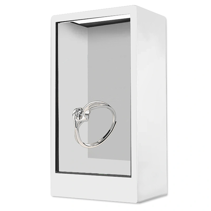 small size 22 inch white fashion smart transparent LCD screen case