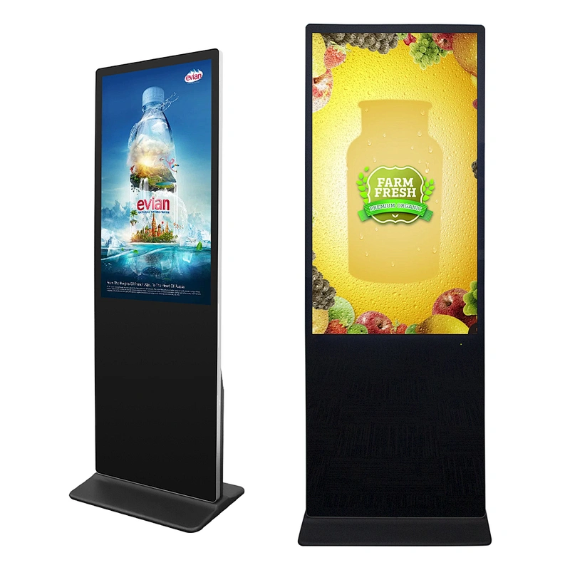 32 inch high brightness free stand lcd digital signage player advertising led display screen