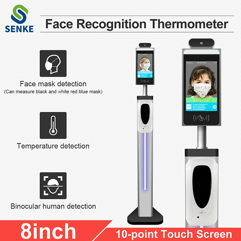 MOQ 1pc Capacitive touch non contact body face recognition infrared measurement gauge
