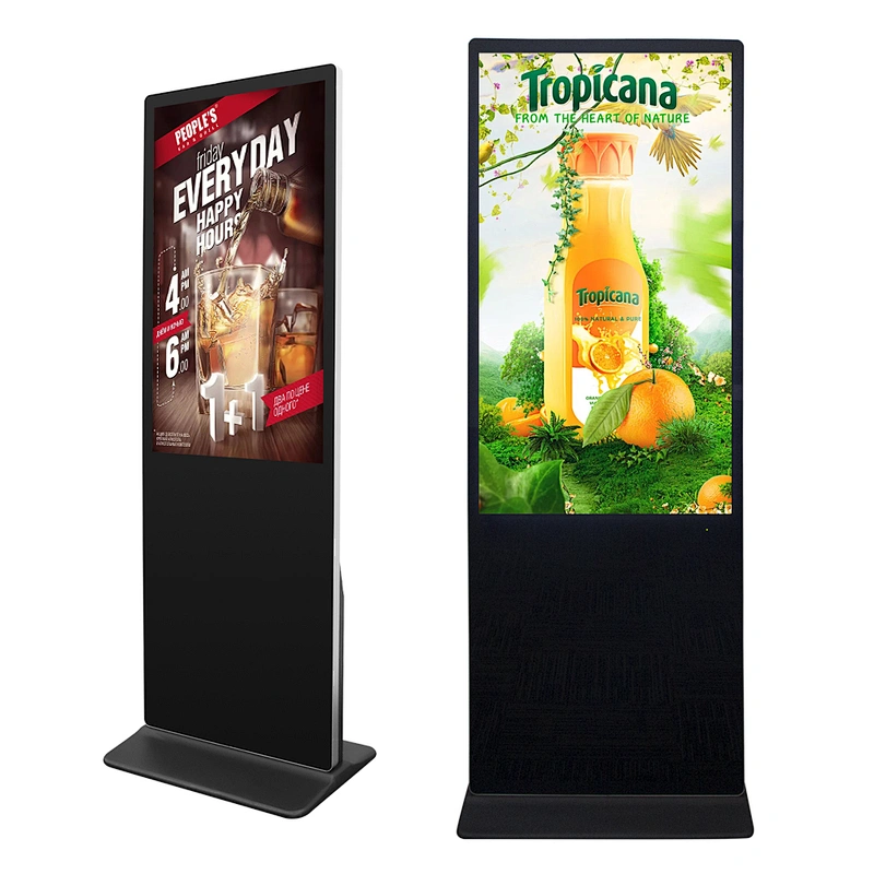 Freetsanding LCD Ad Display Board Digital Signage Totems HD Advertising Screen