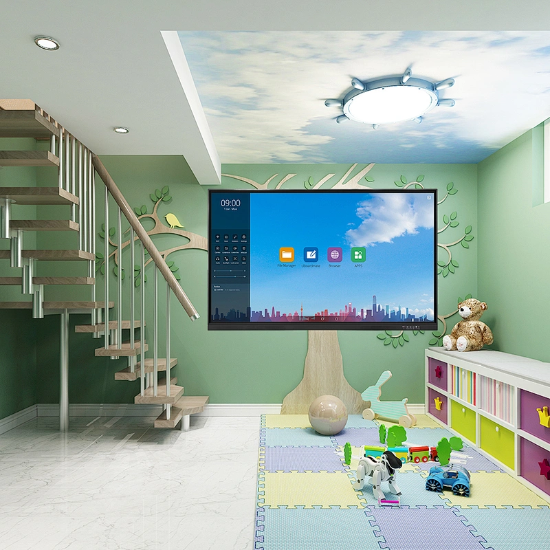 Large size 86 Inch capacitive touch screen All In One Computer Digital Smart Interactive Whiteboard