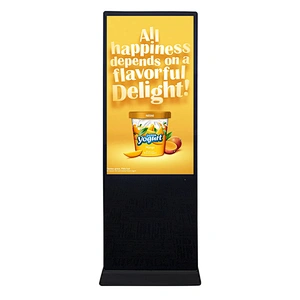 lcd advertising player interactive capacitive touch digital signage ad displays touch screen kiosk