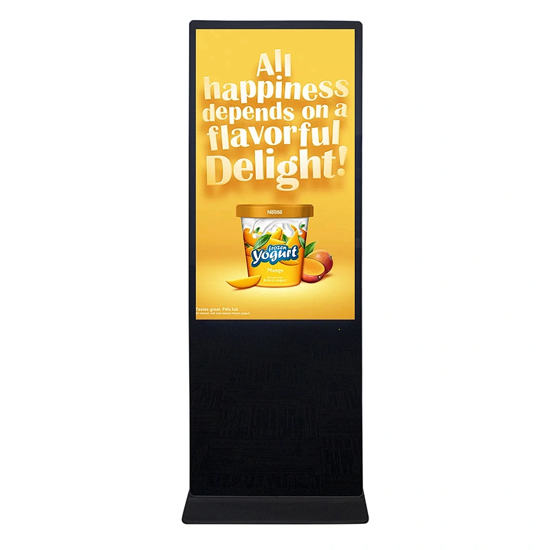 lcd advertising player interactive capacitive touch digital signage ad displays touch screen kiosk