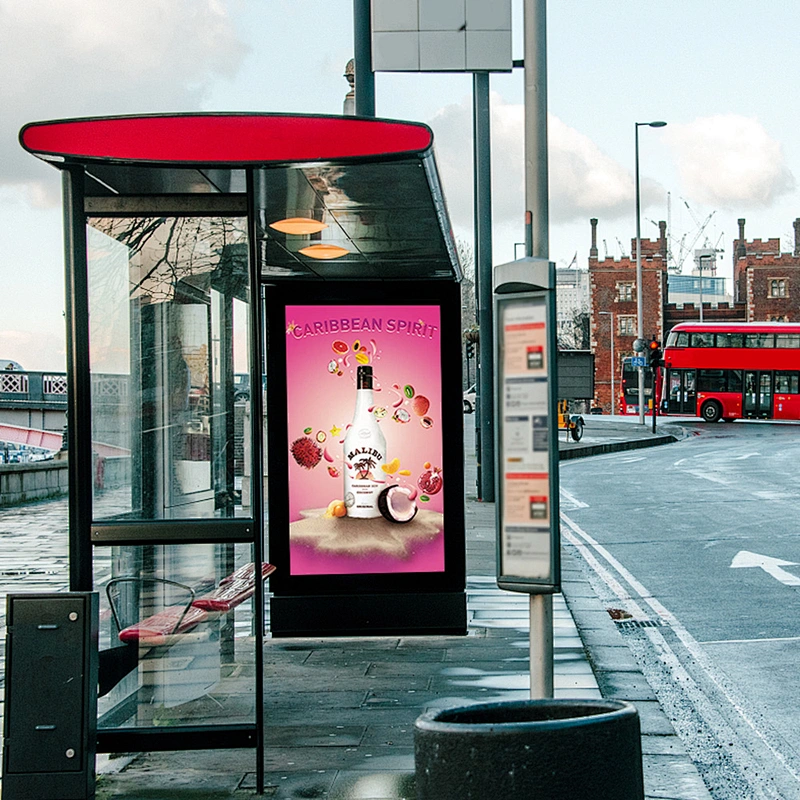 32 inch outdoor free stand advertising led display screen digital signage kiosk