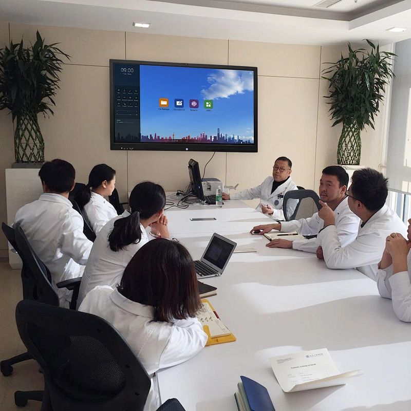 Guangzhou 55 inch interactive whiteboard all in one pc computer touchscreen monitors