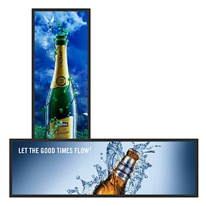 SENKE Ready To Ship Ultra Wide Bar Stretch Lcd 37 Inch Tft Monitor Display Digital Signage