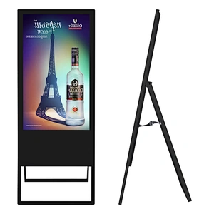 43 Inch Floor Stand capacitive Remote Digital Signage Player 4g Led Screen Advertising Display