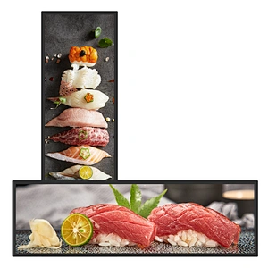SENKE Ready To Ship Ultra Wide Bar Stretch Lcd 37 Inch Tft Monitor Display Digital Signage