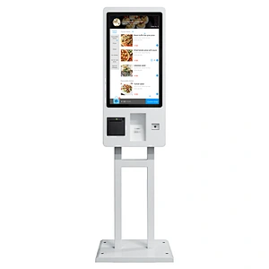 Touch screen Freestanding payment interactive self service ordering payment Kiosk