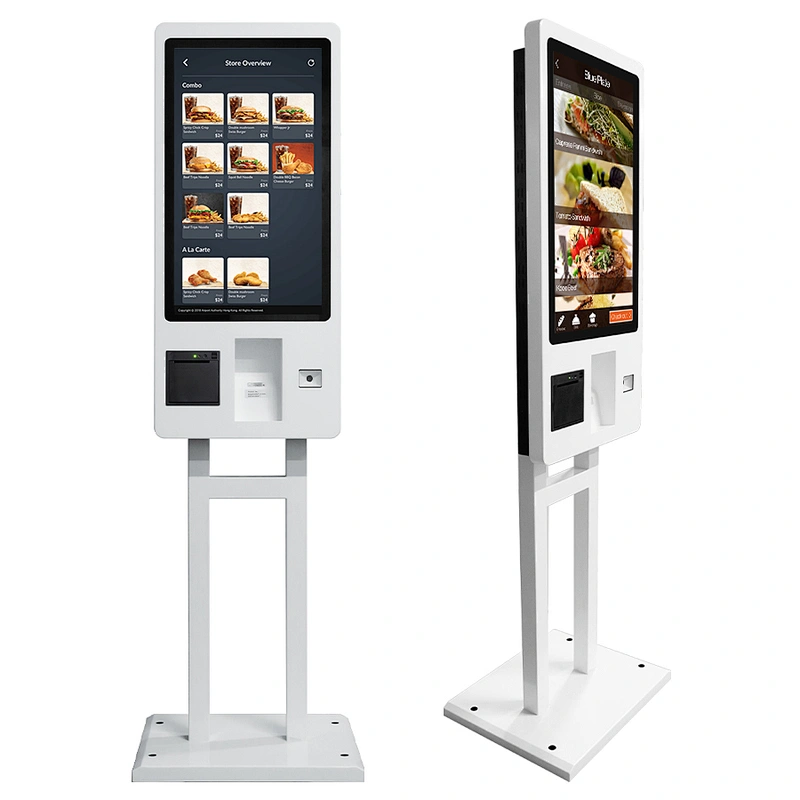 Airport restaurant fast Payment Self Service Kiosk