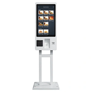 Touch screen Freestanding payment interactive self service ordering payment Kiosk