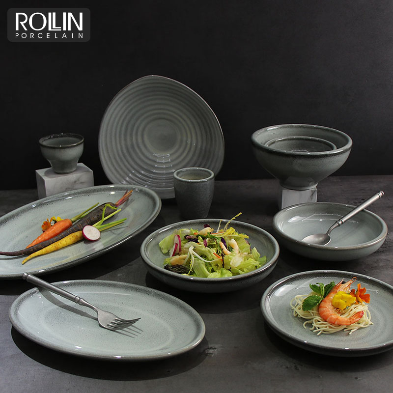 New Arrival Ceramic  Dinner Sets Porcelain Tableware for Hotel and Restaurant