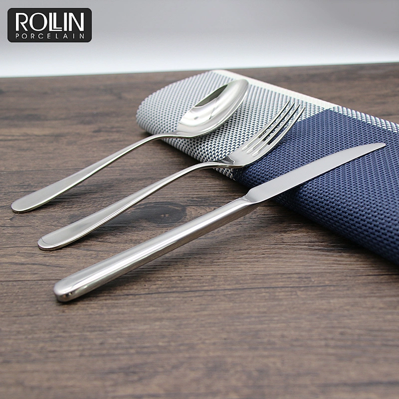 Cheap Cutlery Table Knife Table Fork and Table Spoon for Wedding