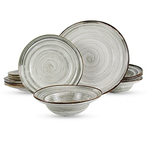 2020 Hot Sale New Design Porcelain Dinnerware Wedding Nordic Plates Set