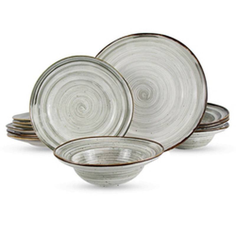 2020 Hot Sale New Design Porcelain Dinnerware Wedding Nordic Plates Set