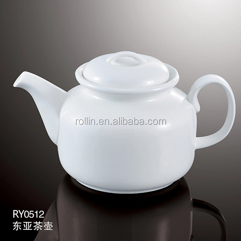 Hot sell Restaurant Ceramic coffee cup Tea, Chip-resistant Porcelain Pot Coffee Set, Commercial Crockery Tea & Coffee Pot