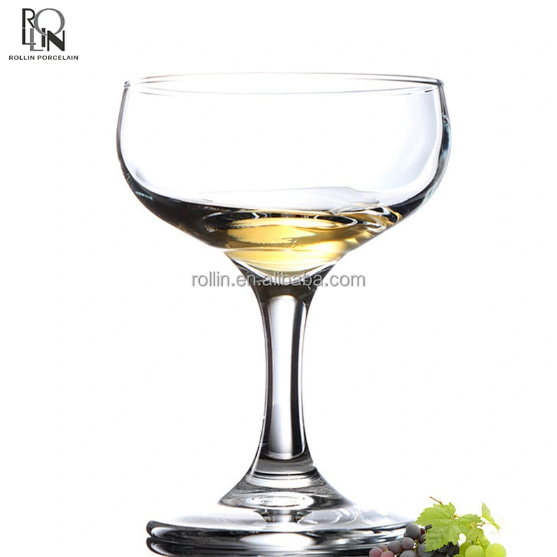 Wedding coupe champagne glasses