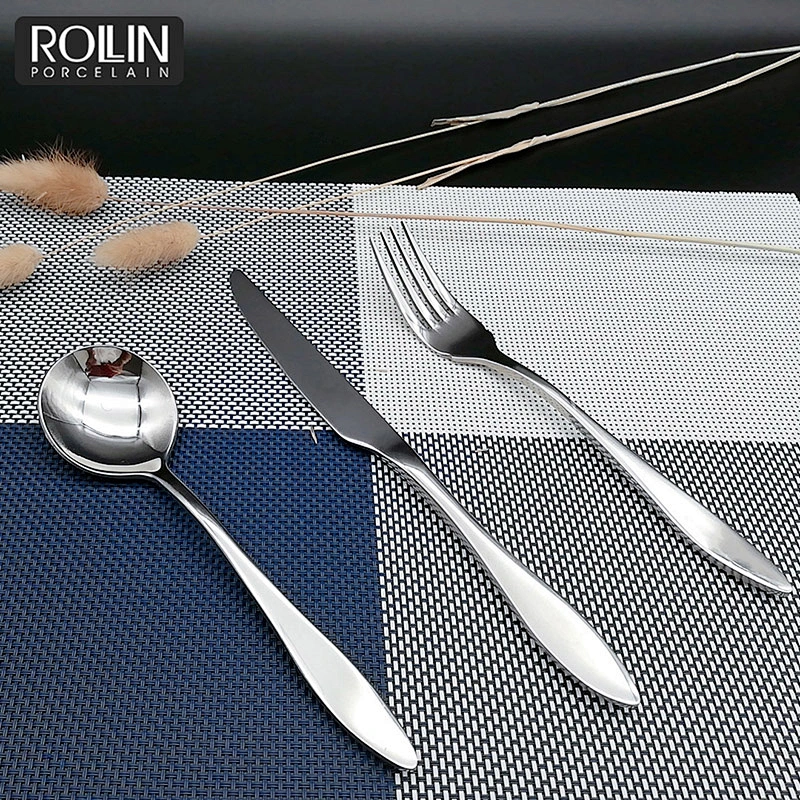 Dessert Knife Dessert Spoon and Dessert Fork for Hotel and Restaurant