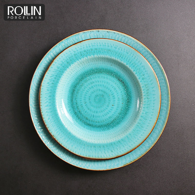 Chaozhou Manufacturer Hotel Supplies  Porcelain Side Plates and Dinner Plates