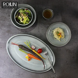 New Arrival Ceramic  Dinner Sets Porcelain Tableware for Hotel and Restaurant