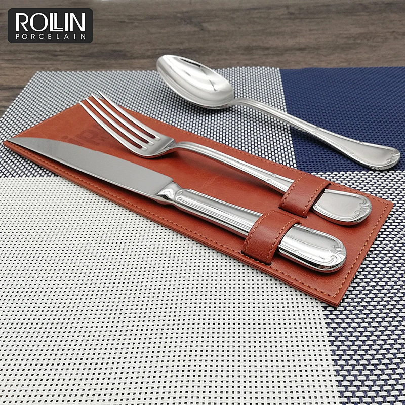 Restaurant Cheap Silver Flatware Set Dinner Spoons Forks and Knife Stainless Steel Cutlery