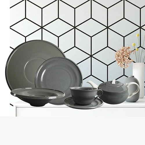 glaze dinnerware  hotel  tableware ceramic plates for restaurants