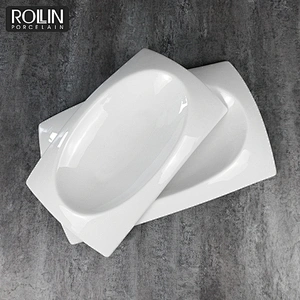 Best selling hotel dinnerware square shape 7