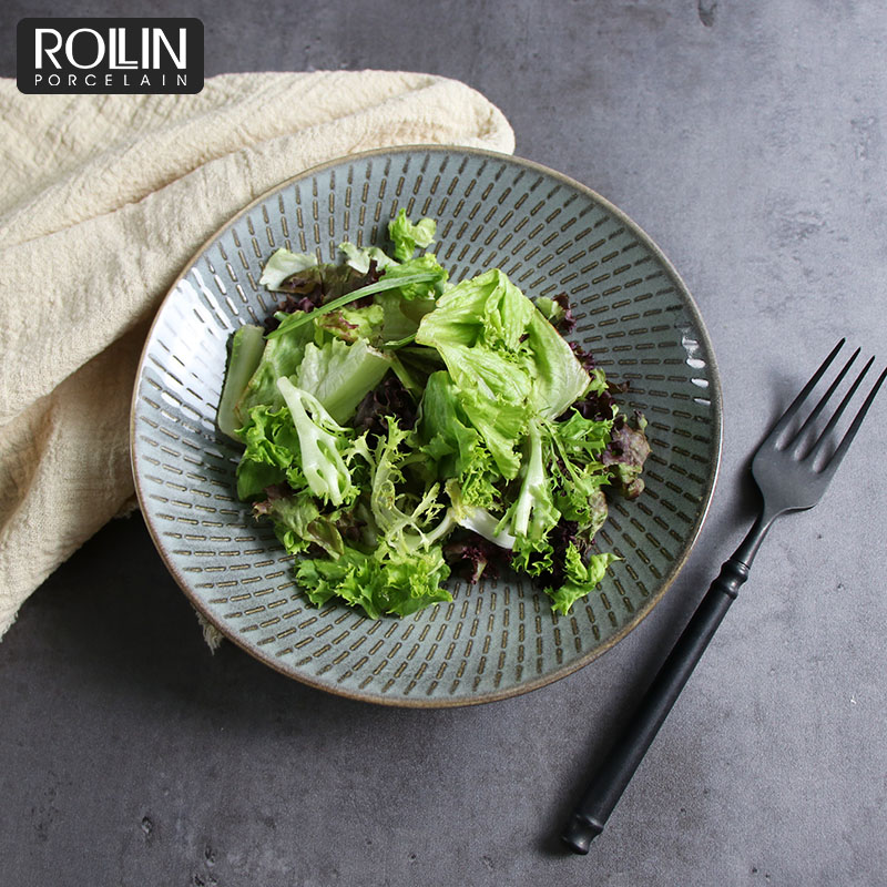 Porcelain Side Plates Dinner Plates Salad Plates for Hotel and Restaurants