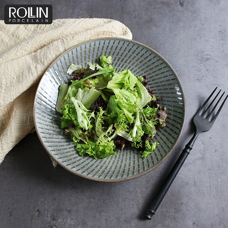 Porcelain Side Plates Dinner Plates Salad Plates for Hotel and Restaurants