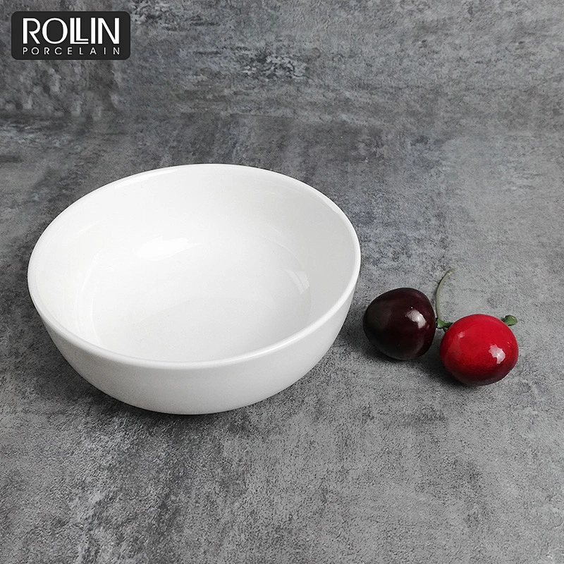 best-selling hotel&restaurant round white porcelain bowl