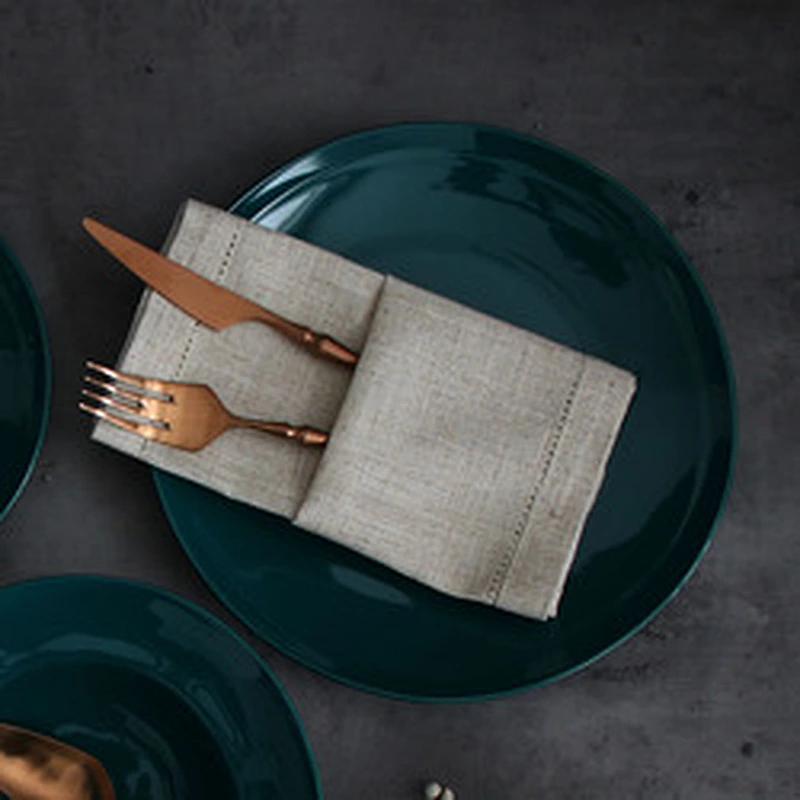 Wholesale Western Dinnerware Sets Christmas dinner plates Side Plates  for Home and Restaurant