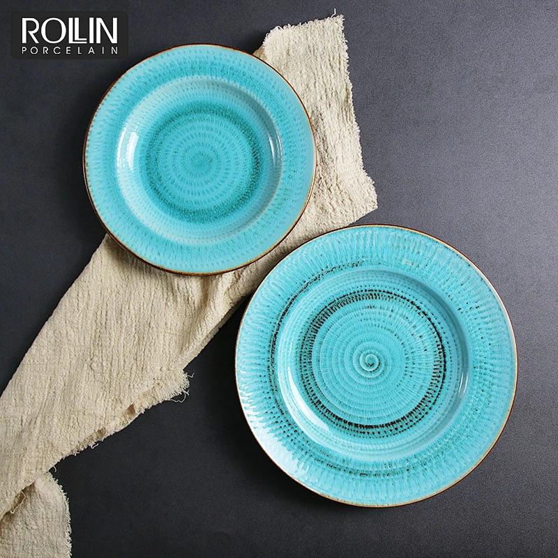 Chaozhou Manufacturer Hotel Supplies  Porcelain Side Plates and Dinner Plates