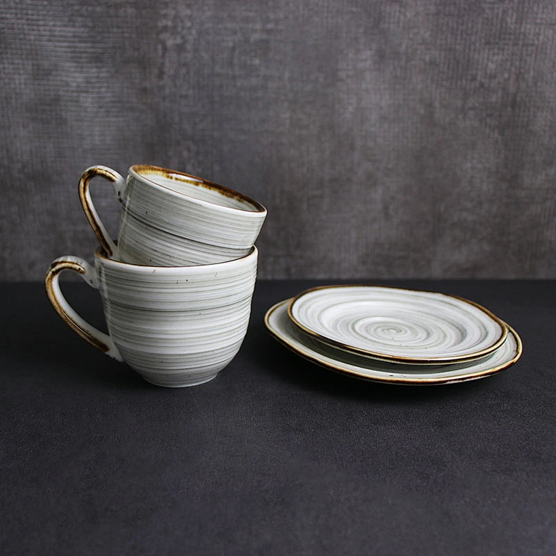 2020 Hot Sale New Design Porcelain Dinnerware Wedding Nordic Plates Set