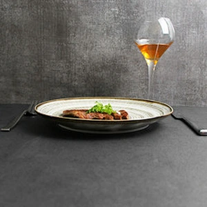 Western Annual Ring 12 piece ceramic dinner plates bowls porcelain tableware dining set