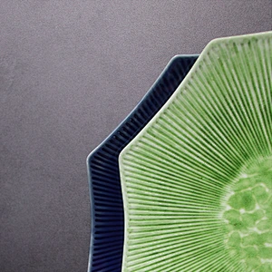 Japanese Plate Glaze Porcelain Plates Colorful Plates