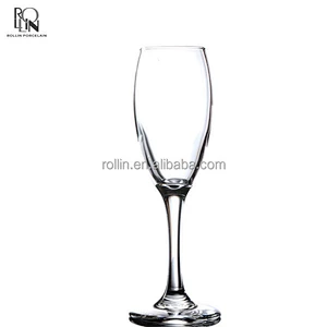 Wholesale glassware popular glass wineglass wedding champagne glass flute