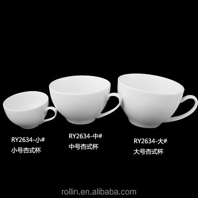 Various Size Coffee/Hot Drink porcelain Cups Mocha Cup
